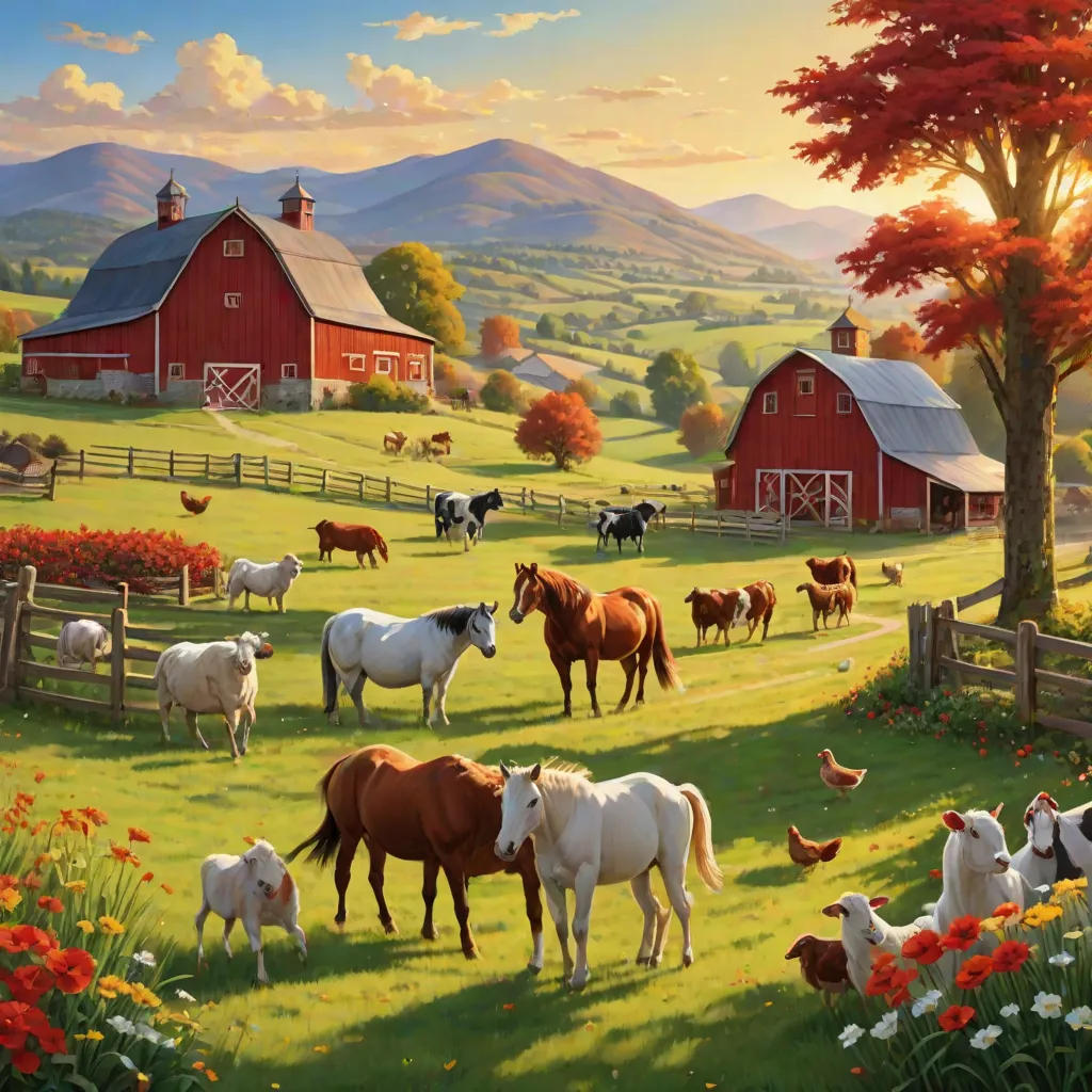 A Day on the Farm: Friends Forever