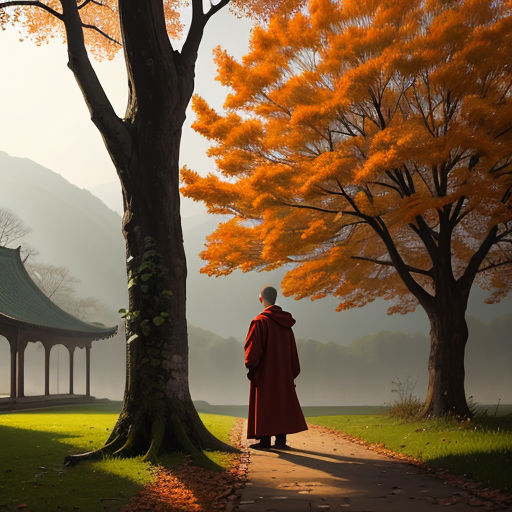 The Journey of the Falling Leaf