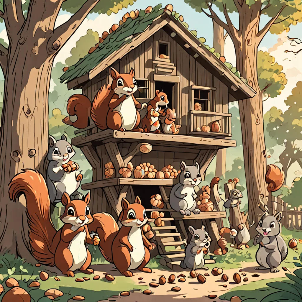 The Nutty Neighbors
