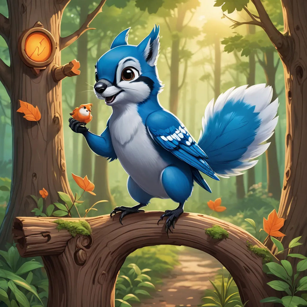 The Curious Adventures of Sparky the Squirrel