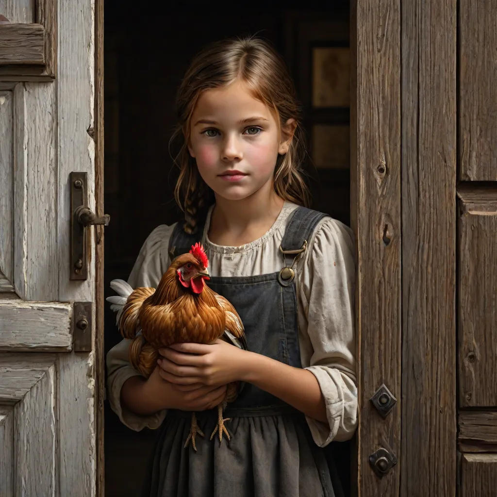 The Mysterious Beautiful Chicken