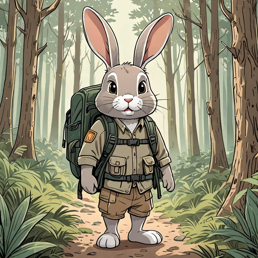 The Adventures of Sparky the Brave Bunny