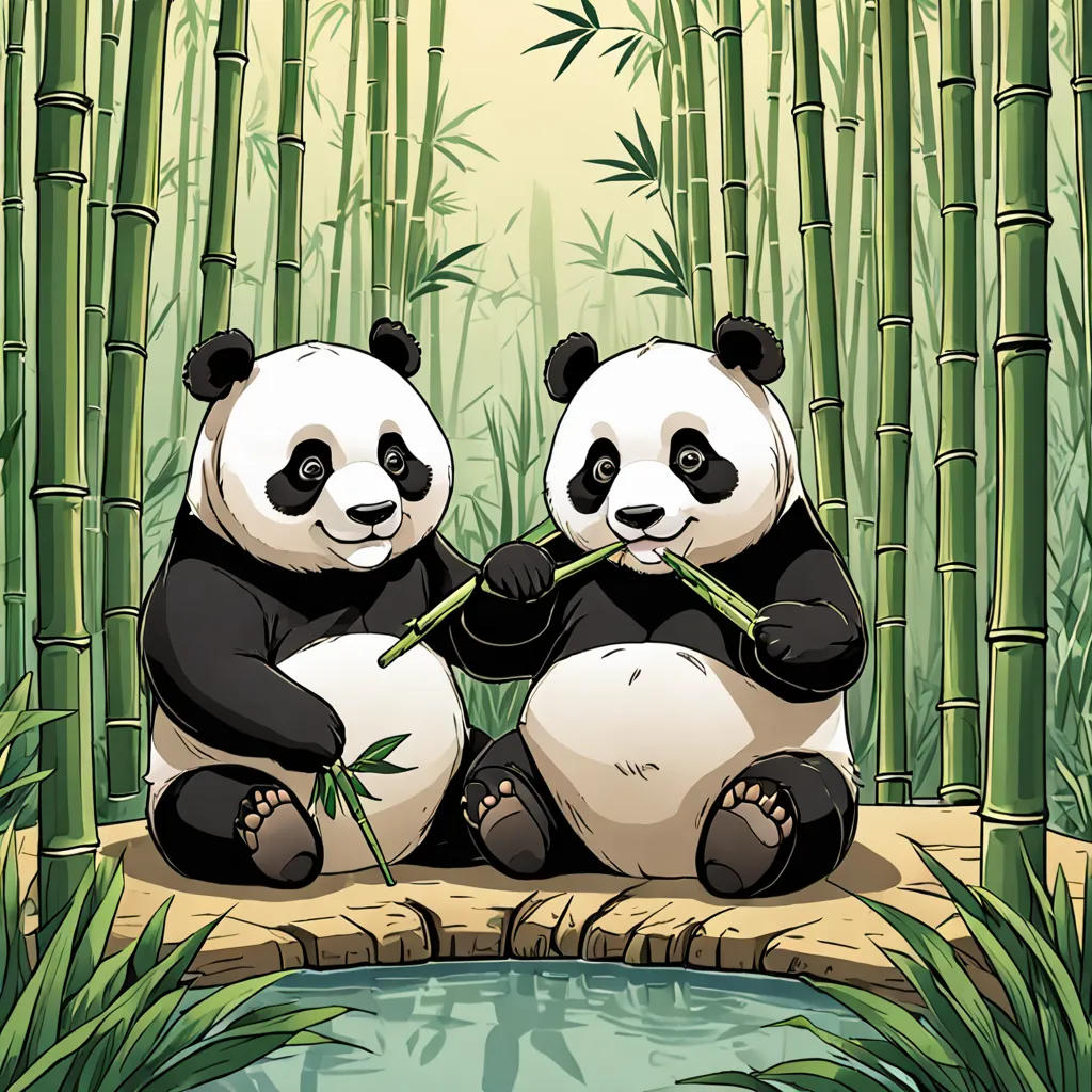 The Patient Panda and the Hasty Panda