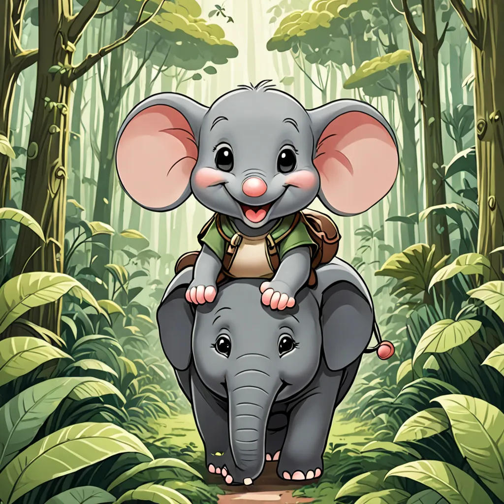 The Friendship Of a Mouse And Elephant
