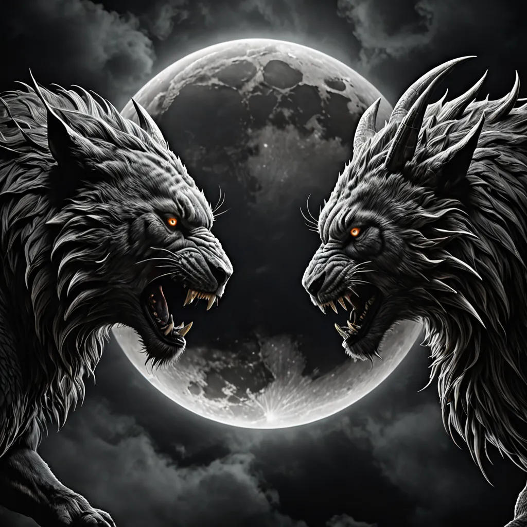 Clash of the Moon Creatures