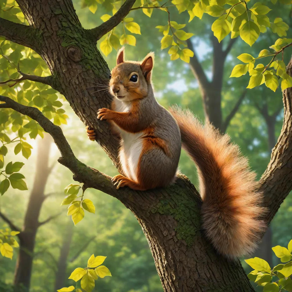 Sammy the Squirrel's Great Climb