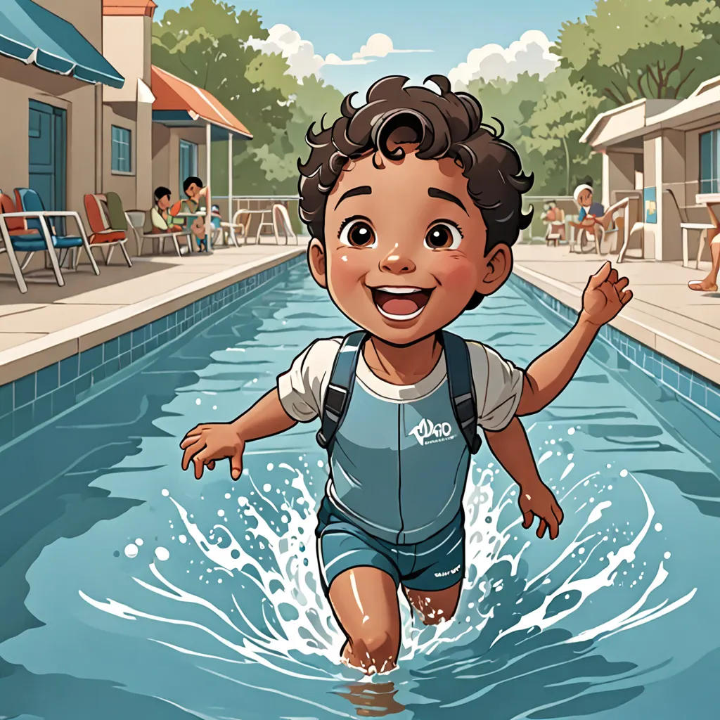 Apo Juan's First Swimming Lesson