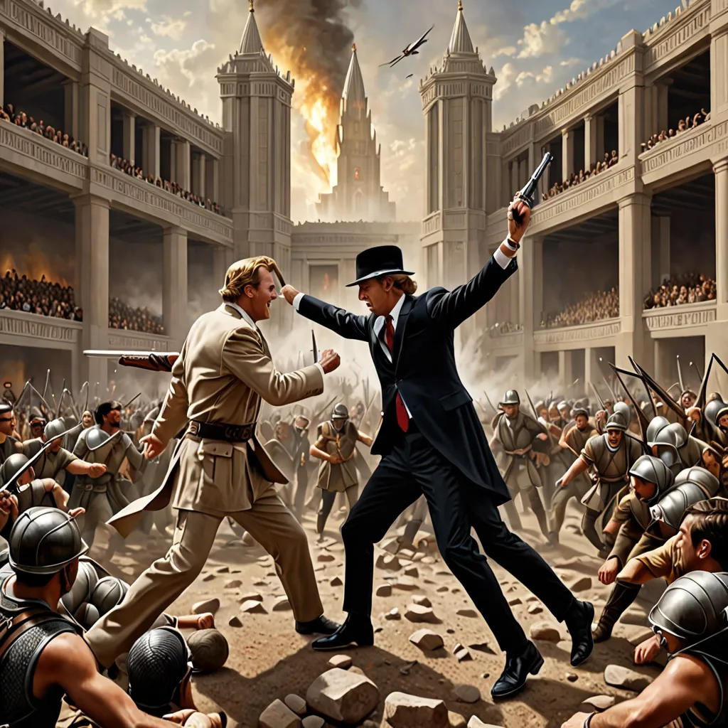 The Battle at Temple Square