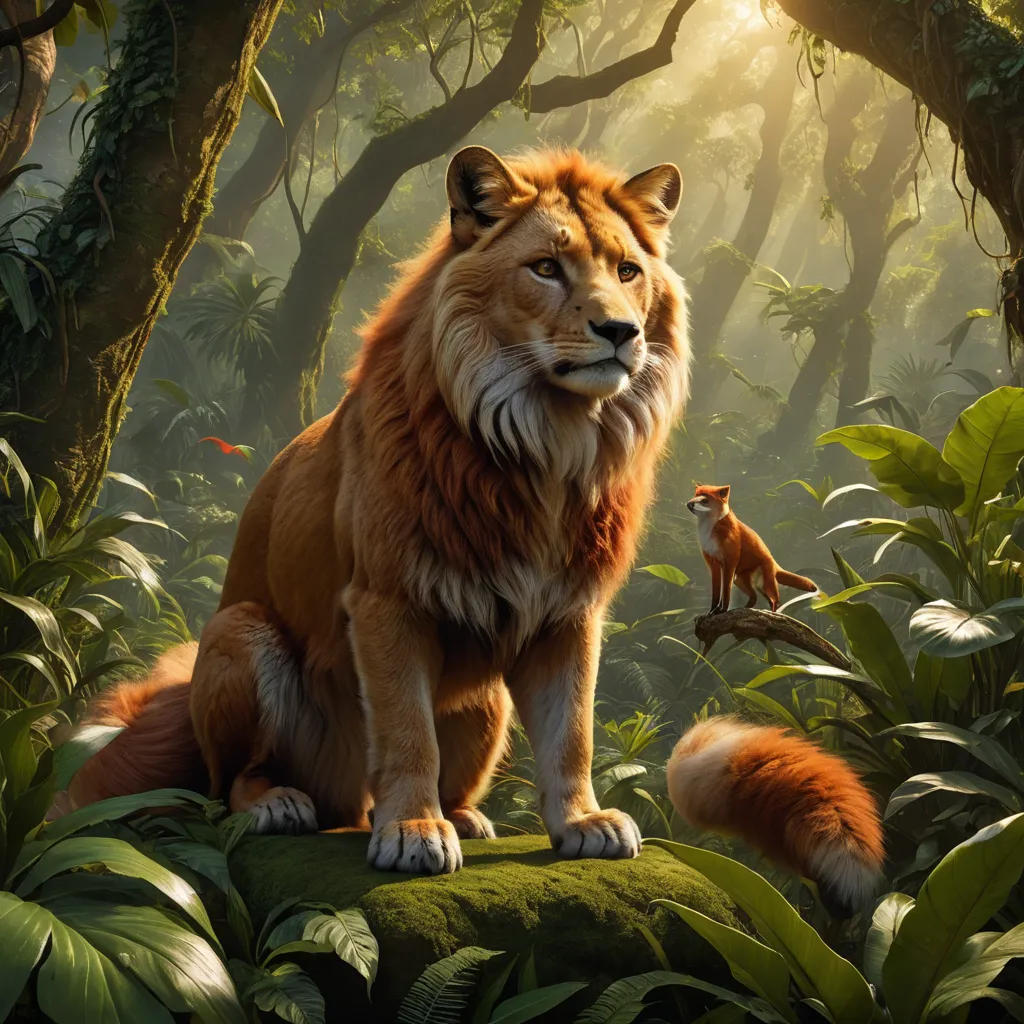 The Fox and the Lion