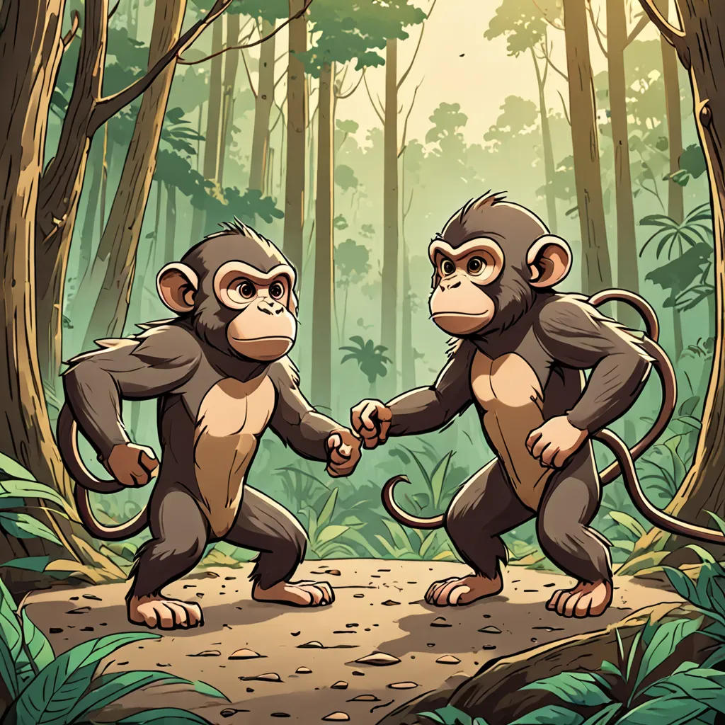 The Monkey Kingdom's Rivalry