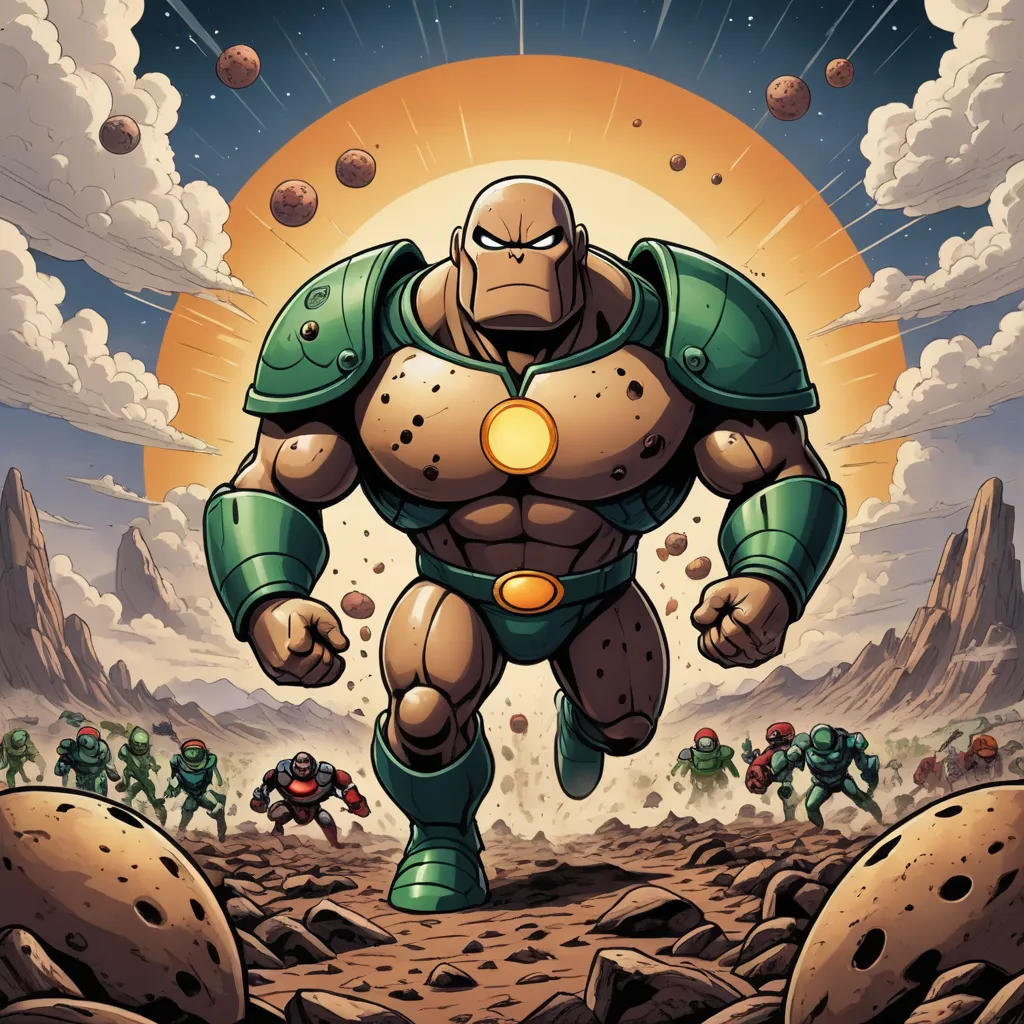 Super Potato and the Aliens
