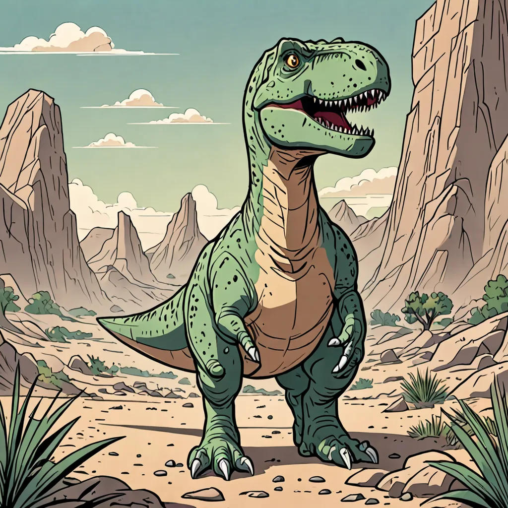 Time Traveling T-Rex