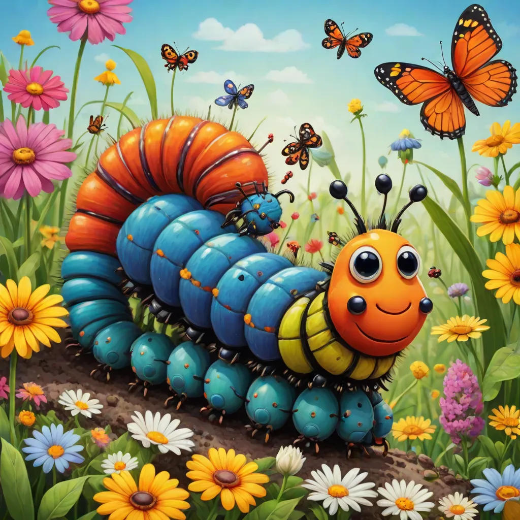 The Lost Caterpillar's Quest