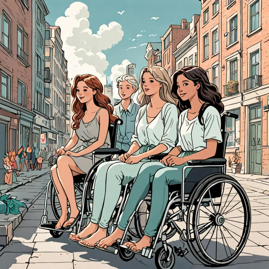 The Mermaids' Wheelchair Adventure