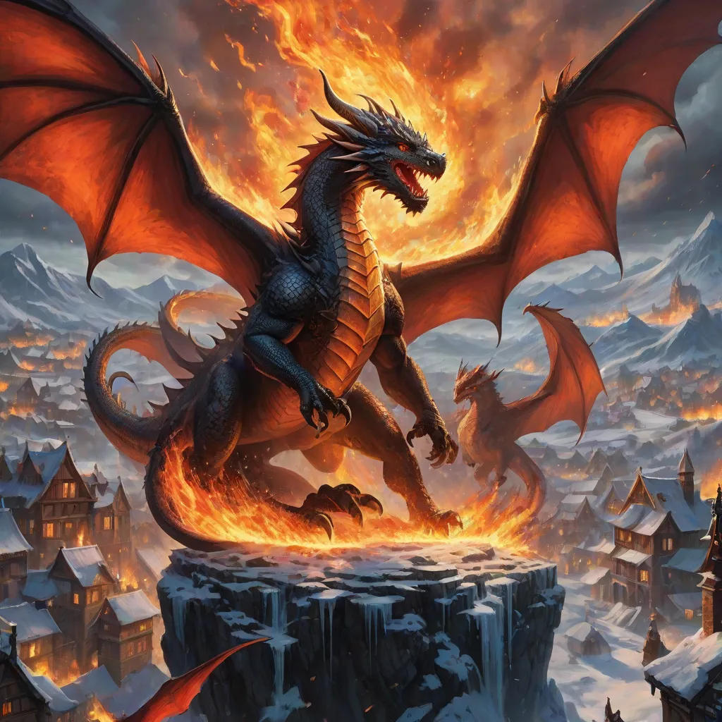 Dragons of Fire and Ice