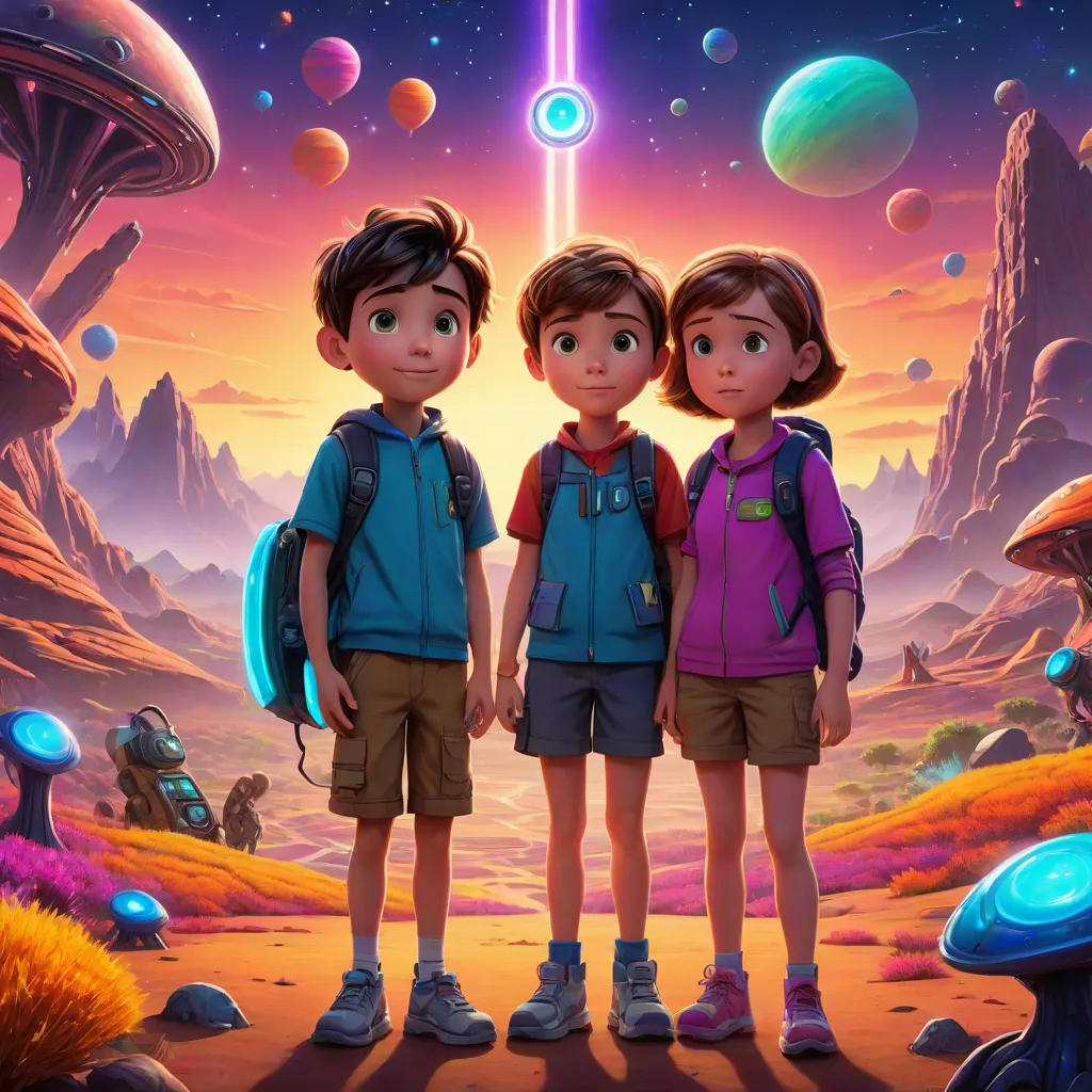 The Galactic Quest of Timmy and Lucy