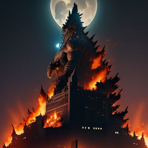 Godzilla Vs Ghost-Godzilla