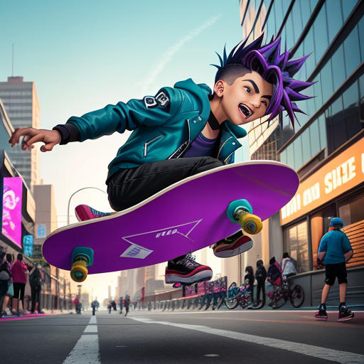 The Skating Duel