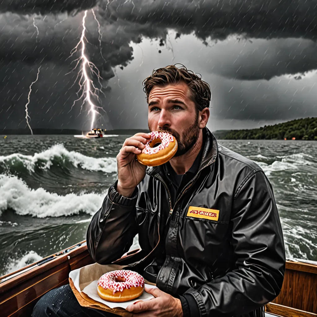 Donut in the Storm