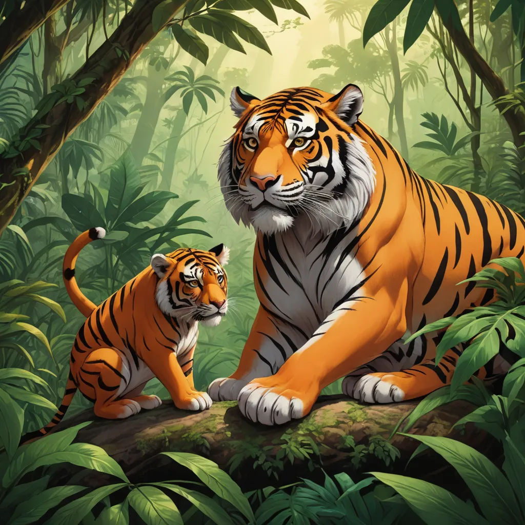 The King and the Tiger cover image