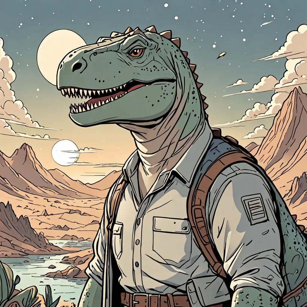 Logan and the Galaxy Dino