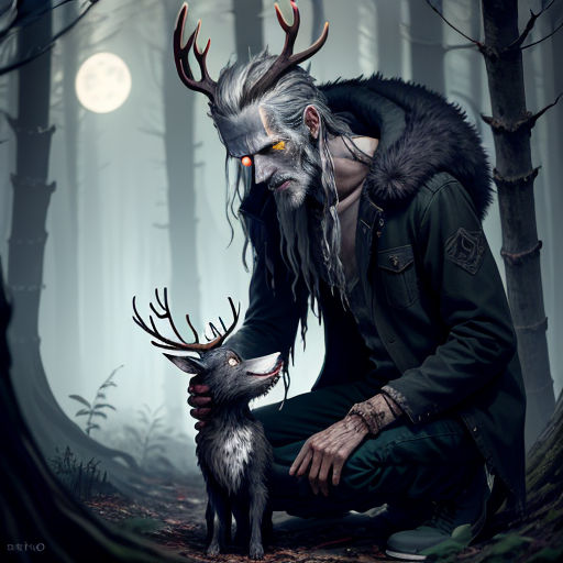 Wendigo Waifu - Erobois Original