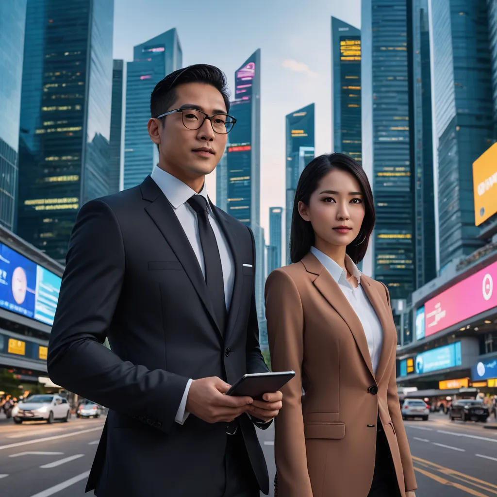 The Crypto Dream: Maria's Journey in the Singapore Blockchain Hub