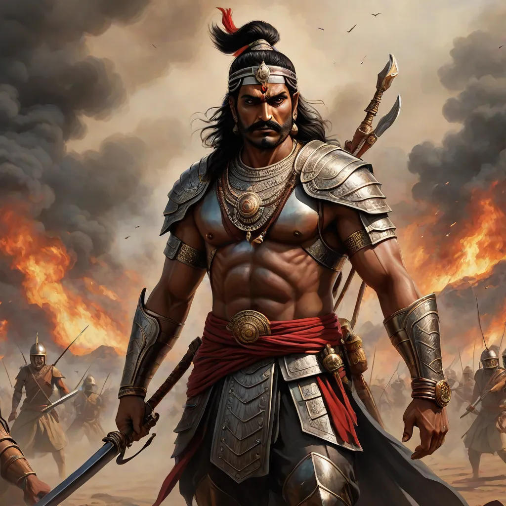 The Fall of Dronacharya