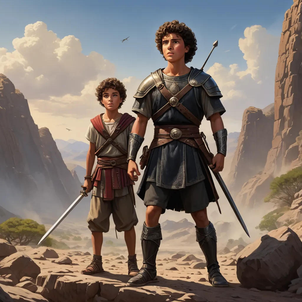 David and Goliath
