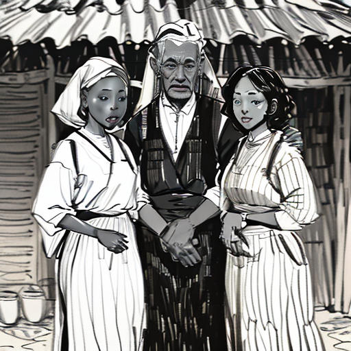 The Husband and His Three Wives