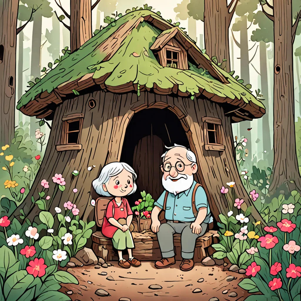 The Little Radish and her Grandpa