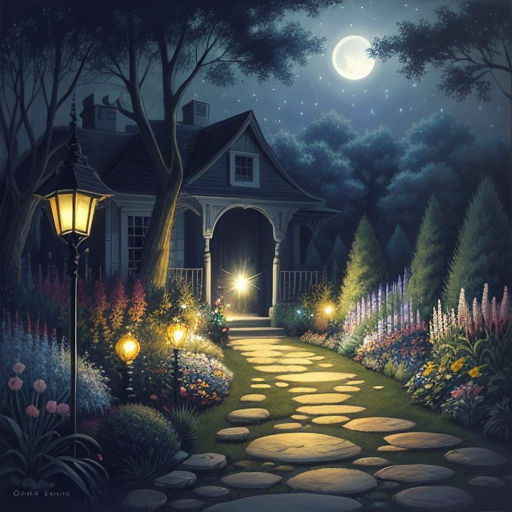 Night falls and adventure awaits with the newest moonlit garden