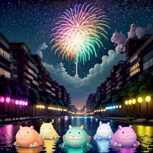 Happy New Year, Little Hippo