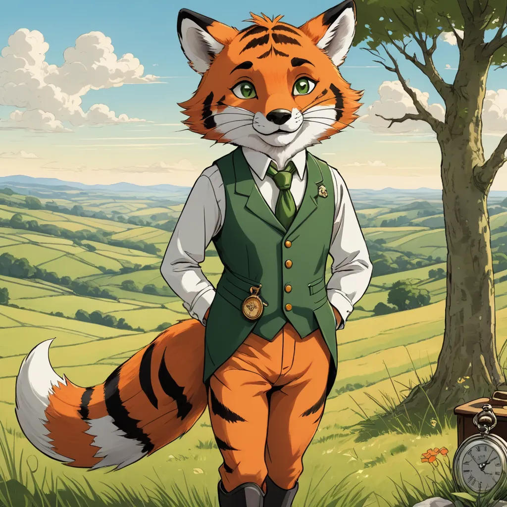 Tiger's Mischievous Adventure