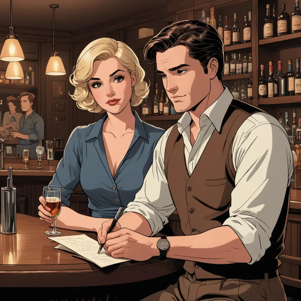 Bartender's Love Note