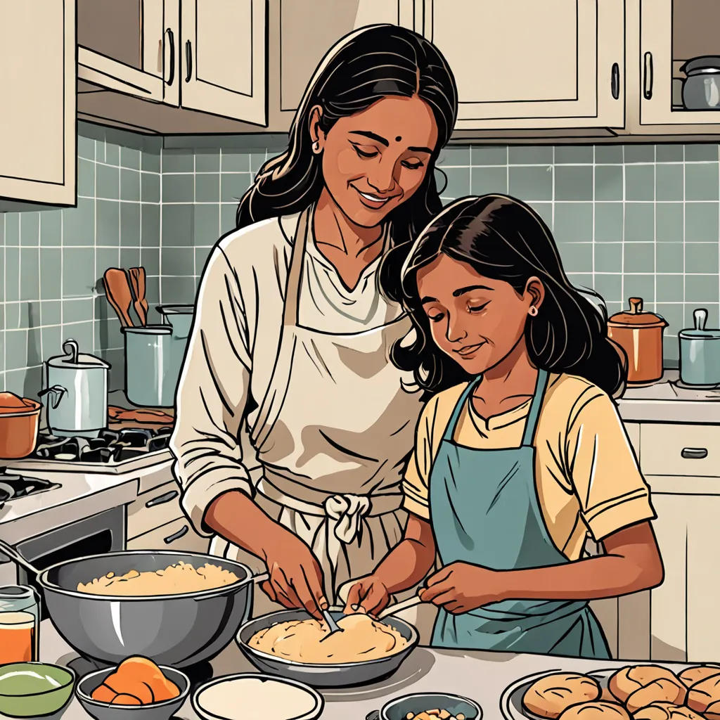 Rising Dough: A Mother-Daughter Baking Journey