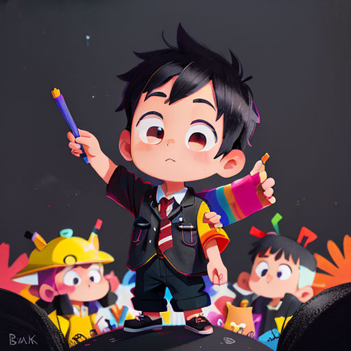 Crayon's Mr. Black