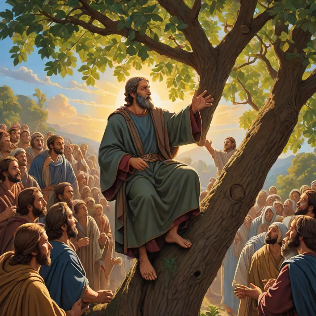 Zacchaeus and the Little Tree