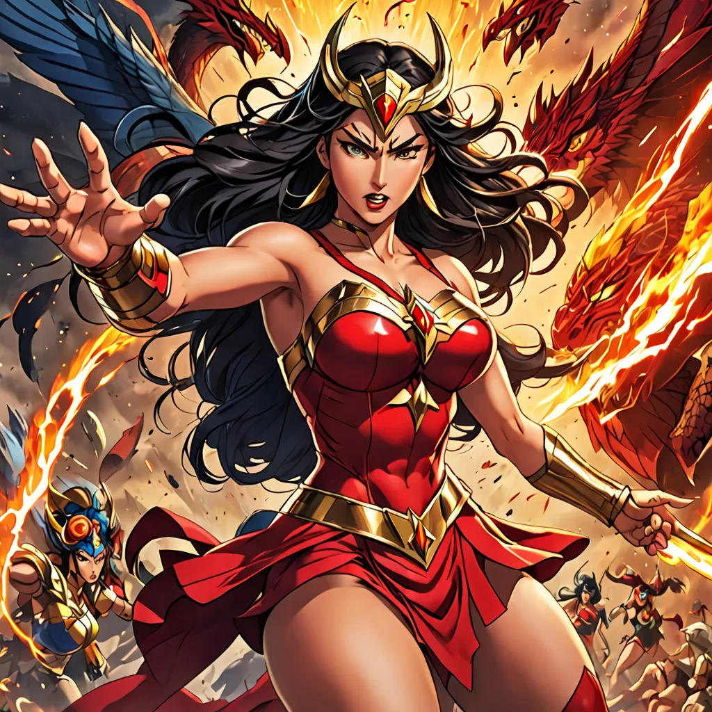 The Battle of Darna and Drago