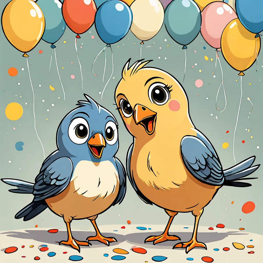 Tweety and Chirpy's Party Plan
