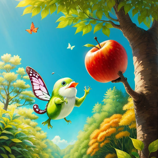 The Clever Caterpillar's Journey