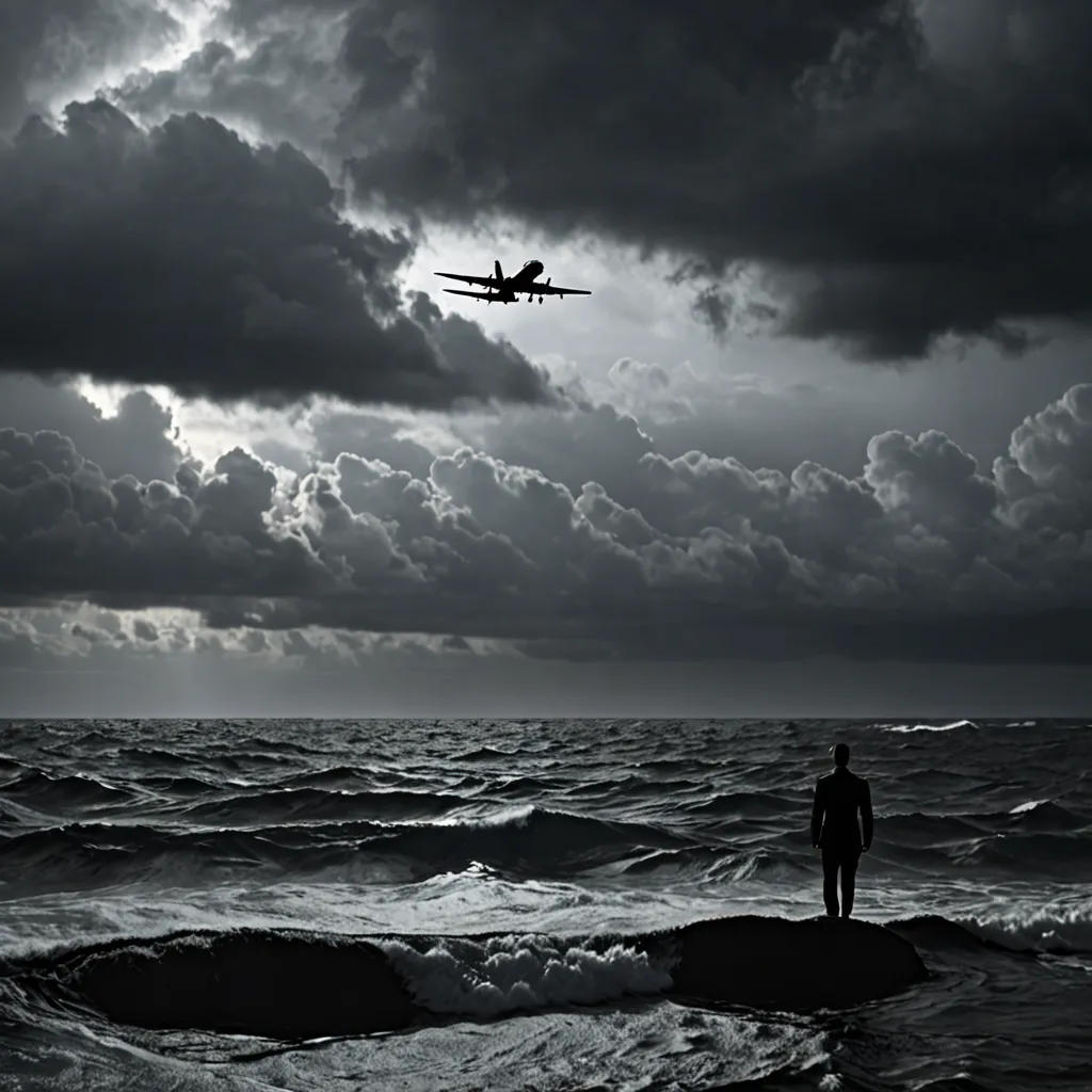 The Spy Over the Stormy Sea