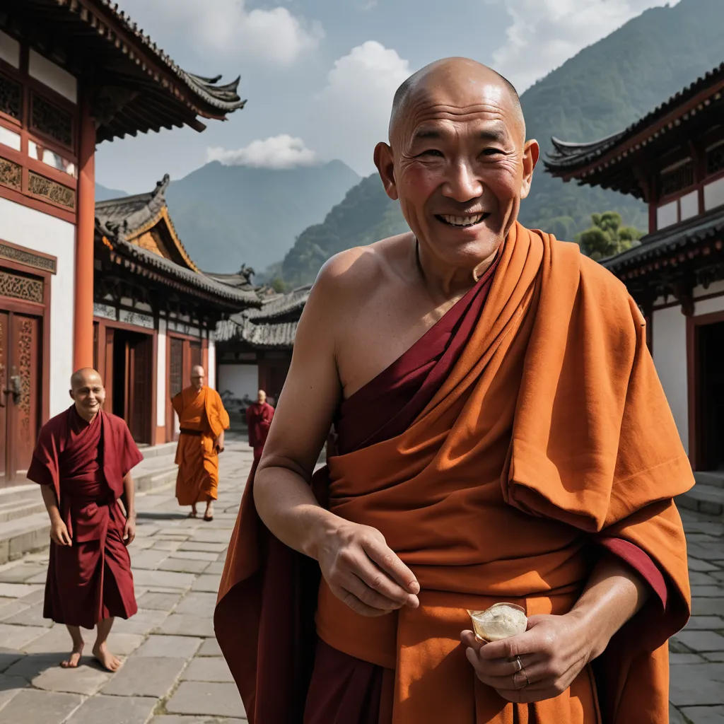 The Happy Monk