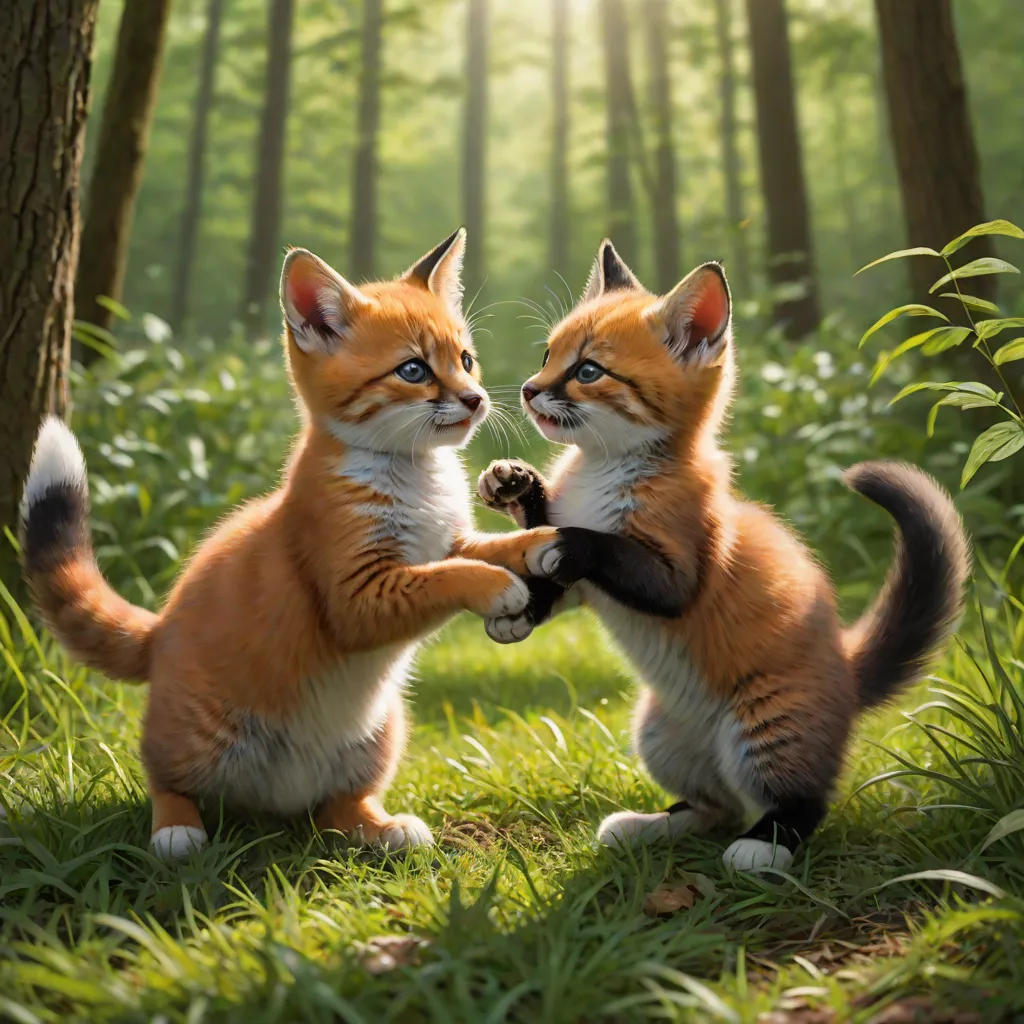 Buddy And Blaze, The Red Fox Kit...