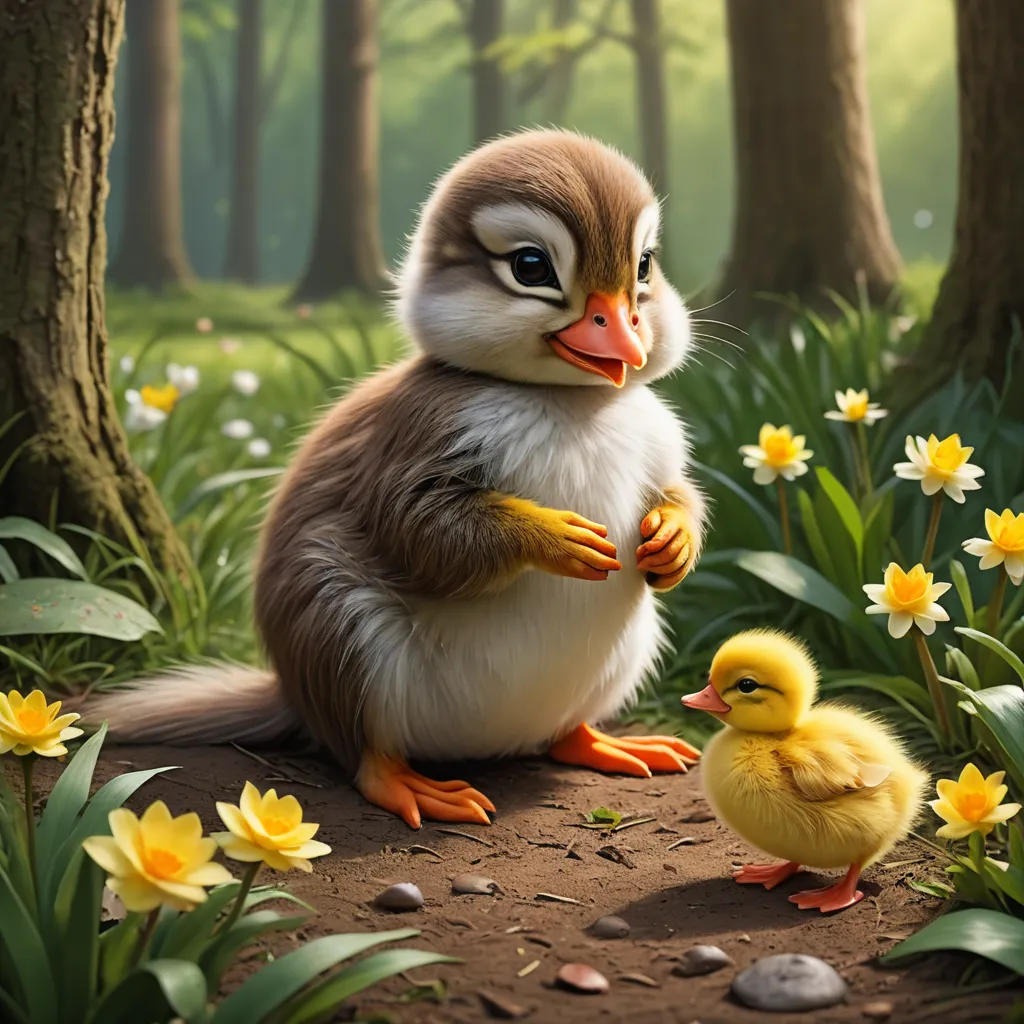 The Embarrassed Duckling
