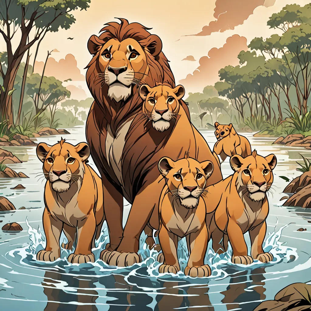 The Lion King's Flood