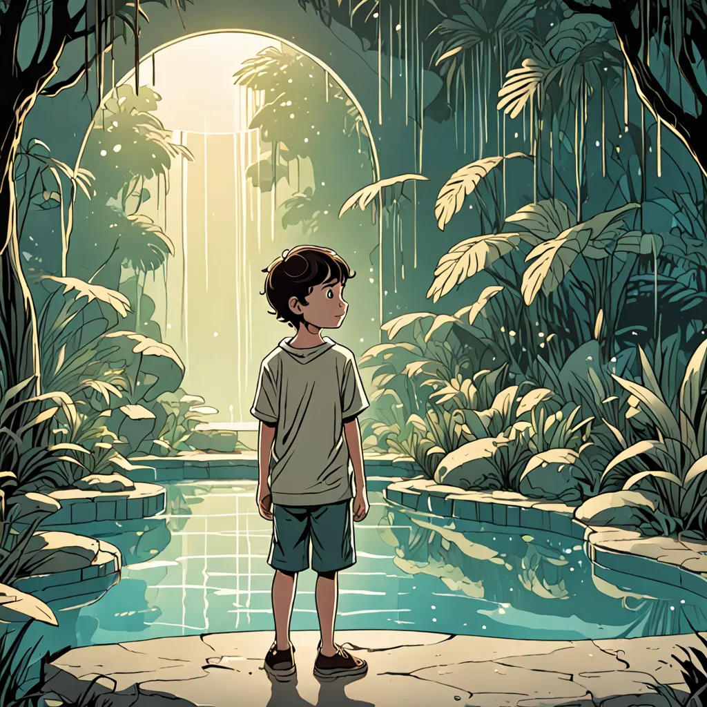 The Boy and the Magic Pool