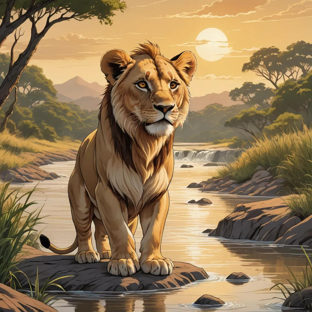 From Timid Cub to Proud King