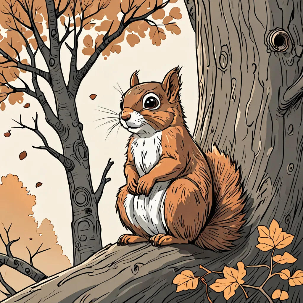The Wise Squirrel