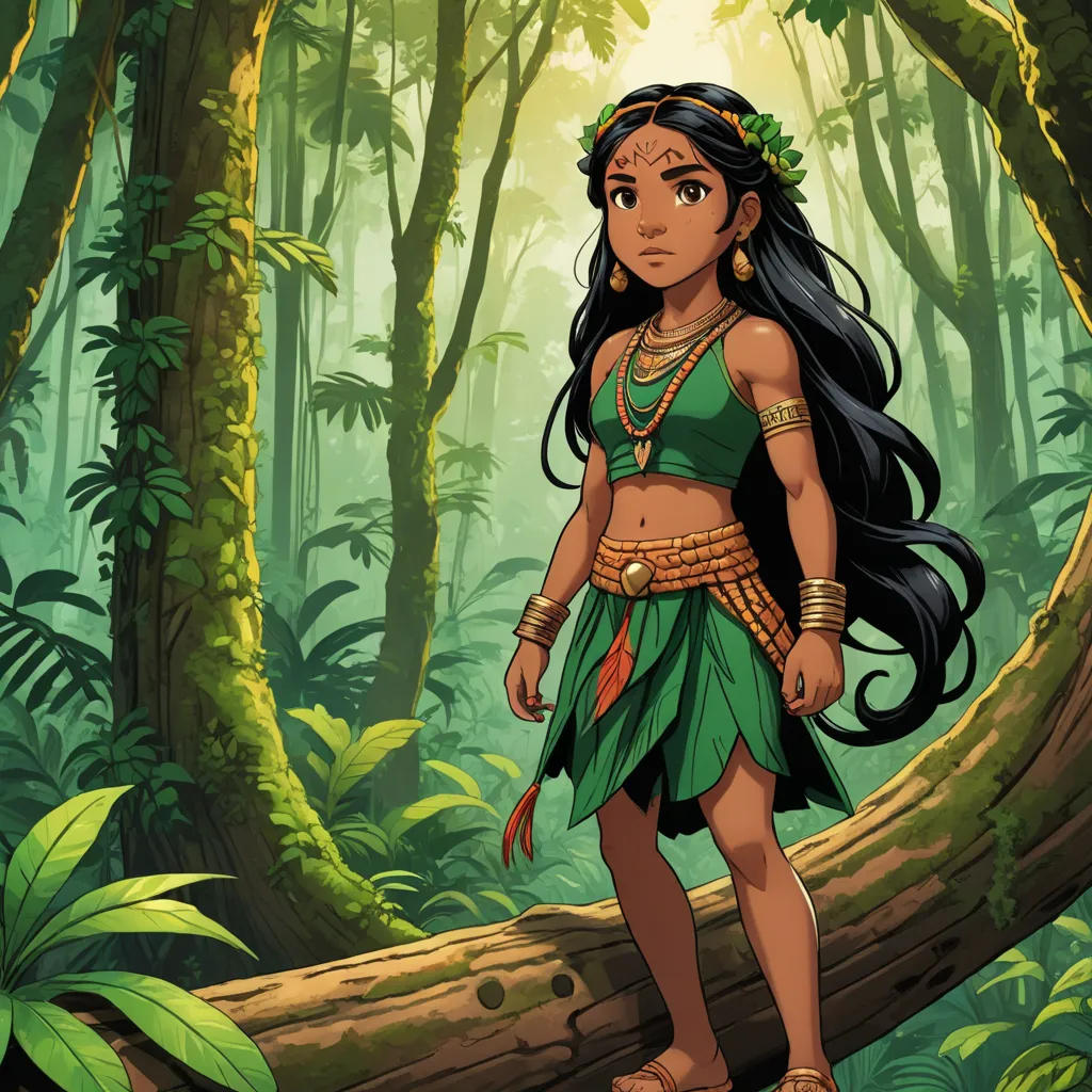 The Lost Indiagirl of the Amazon Forest